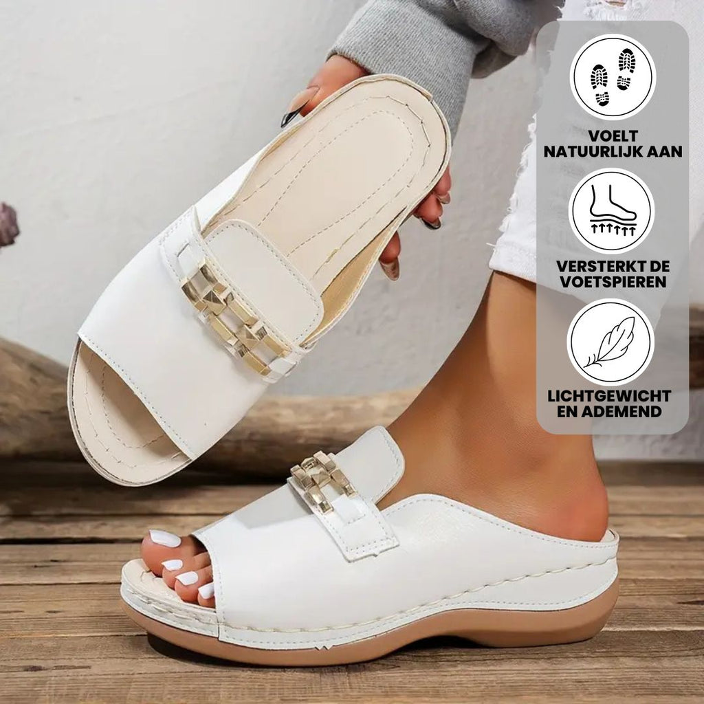 Florana - Sandales ergonomiques et antidérapantes pour le soulagement de la douleur