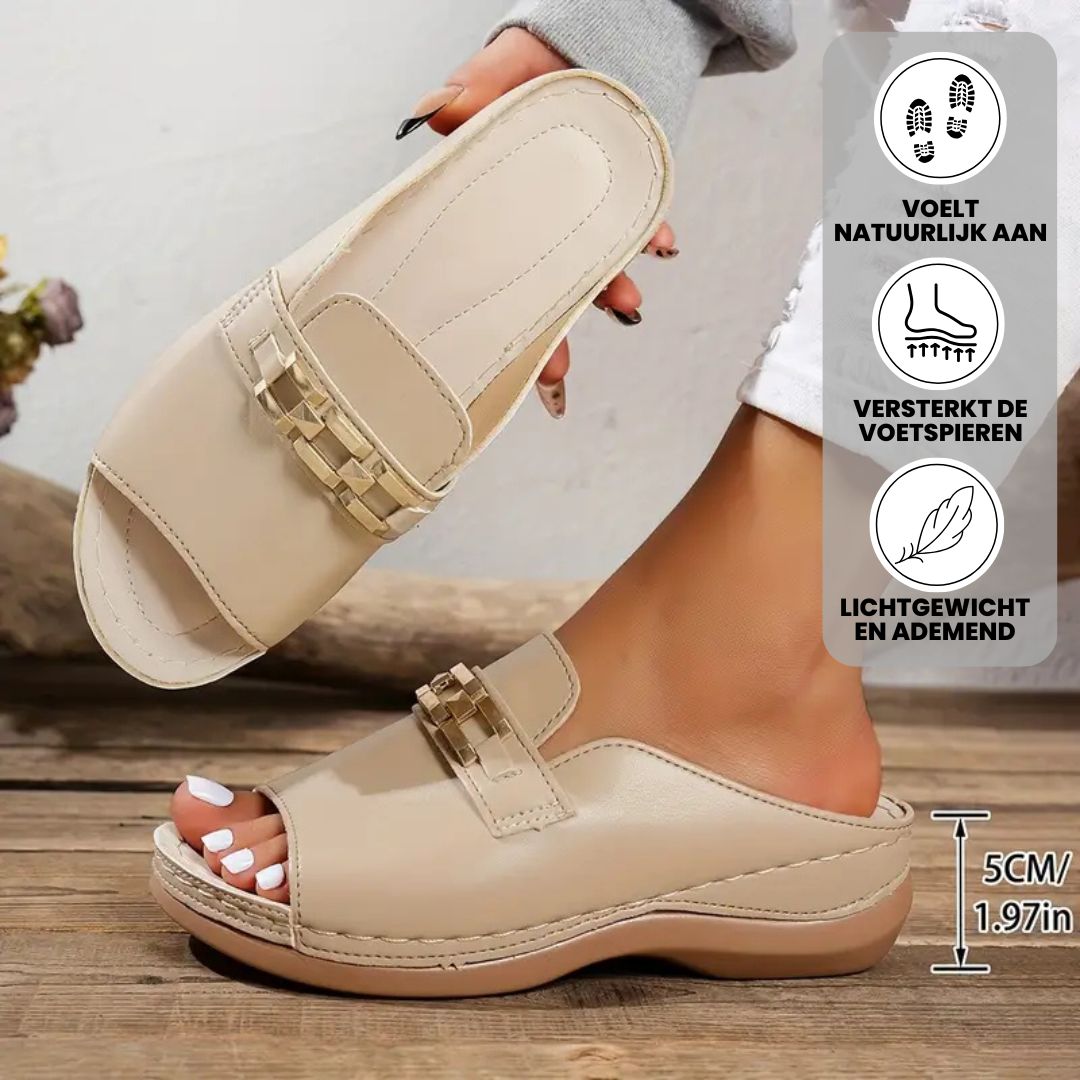 Florana - Sandales ergonomiques et antidérapantes pour le soulagement de la douleur