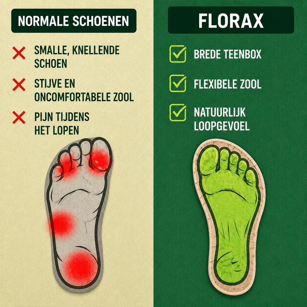 Florax - Sandales confortables antidouleur | Antidérapantes et légères