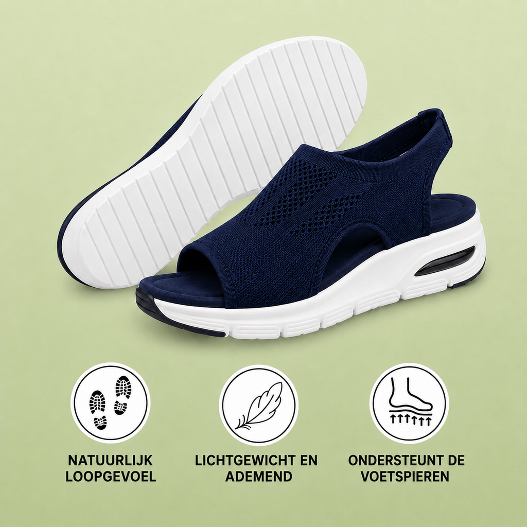 Florax - Sandales confortables antidouleur | Antidérapantes et légères