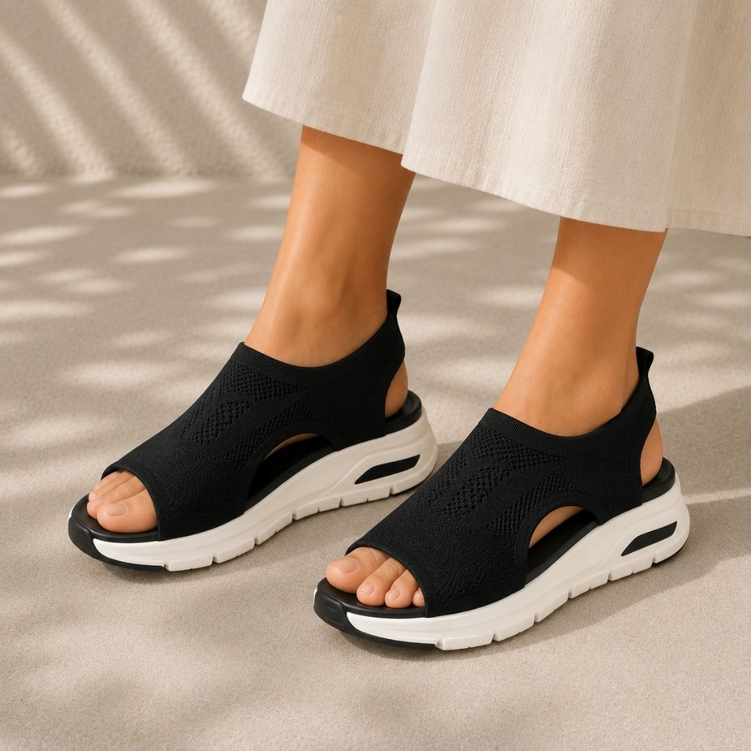Florax - Sandales confortables antidouleur | Antidérapantes et légères