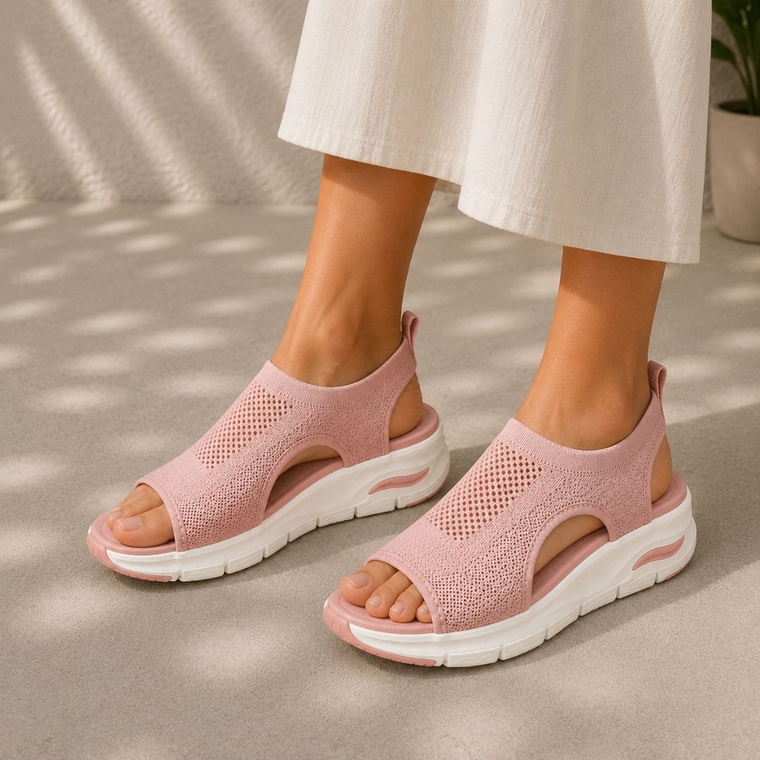Florax - Sandales confortables antidouleur | Antidérapantes et légères