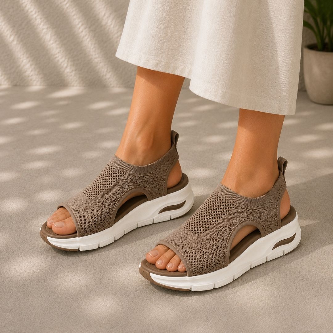 Florax - Sandales confortables antidouleur | Antidérapantes et légères