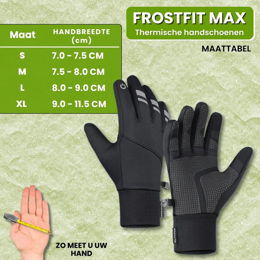 FROSTFIT MAX - Gants thermiques d'hiver pour travailler par temps froid