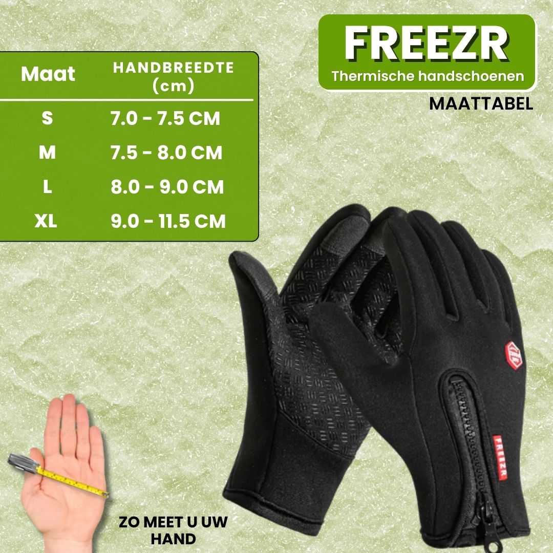 Guantes térmicos FREEZR - perfectos para cualquier aventura