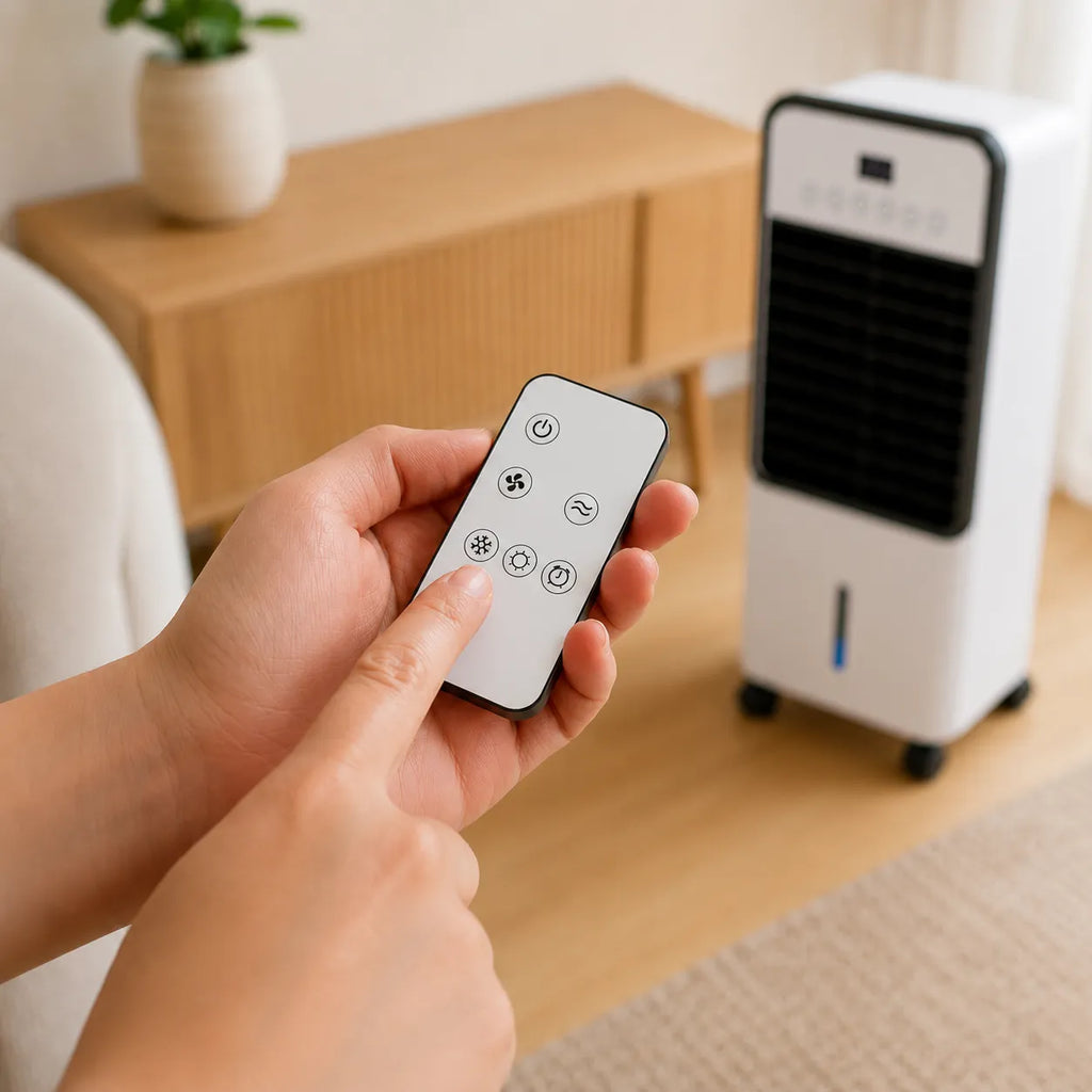 VrijKlima Max - Mobiele allround airconditioner – Koelen in de zomer, verwarmen in de winter | Geen installatie nodig