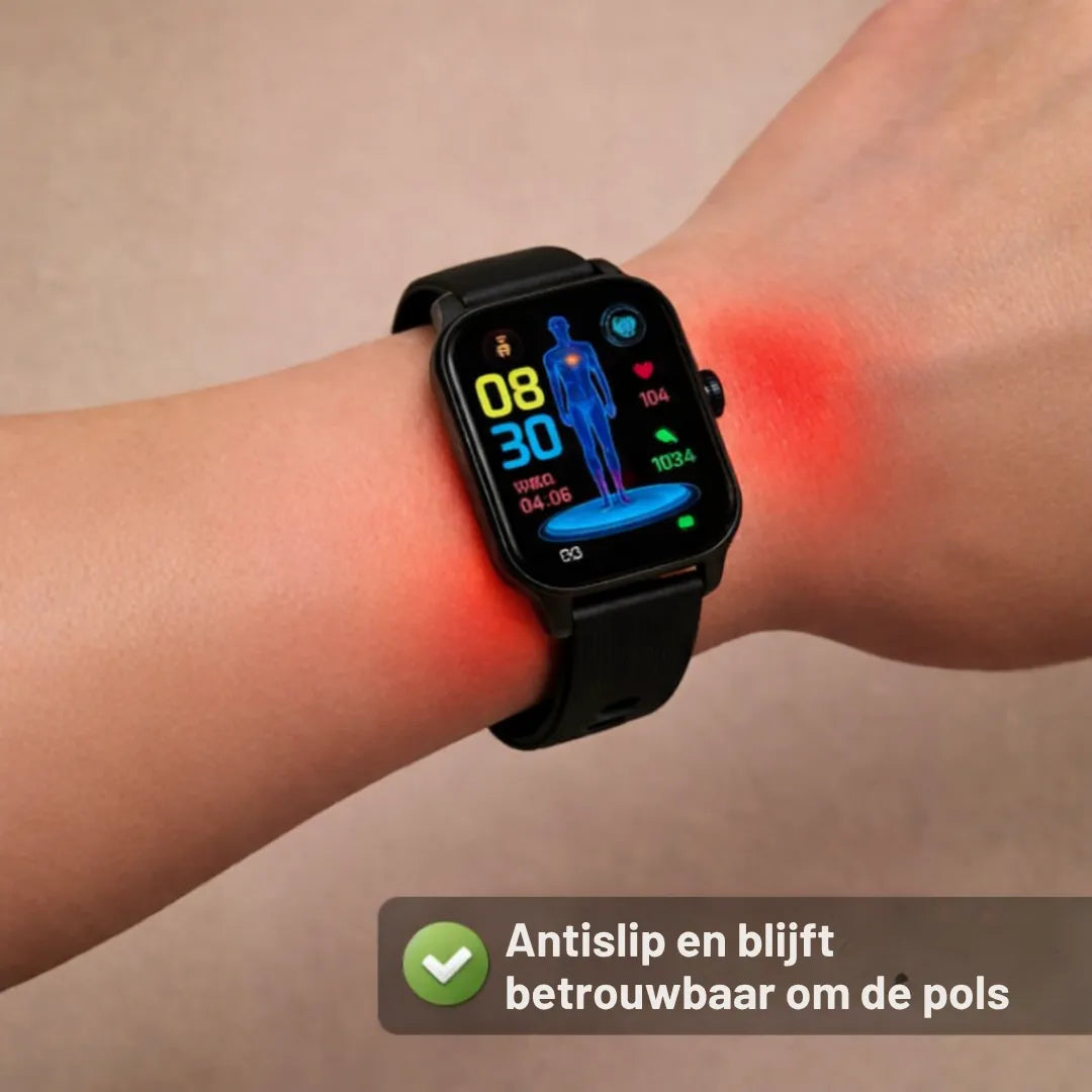 GlucoCare SOS & Montre de santé glycémique – pour la perte de poids et les données de santé