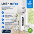 IJsBries Pro™ – Ventilador personal de refrigeración directa activa — 199 modos, un botón y sensación instantánea de frescor