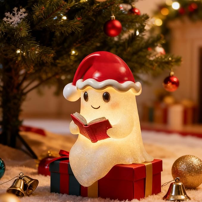 Lámpara de noche con motivos navideños