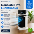 NanoChill Pro - Refroidisseur d'air mobile – Aucune installation requise | Refroidit en un seul clic