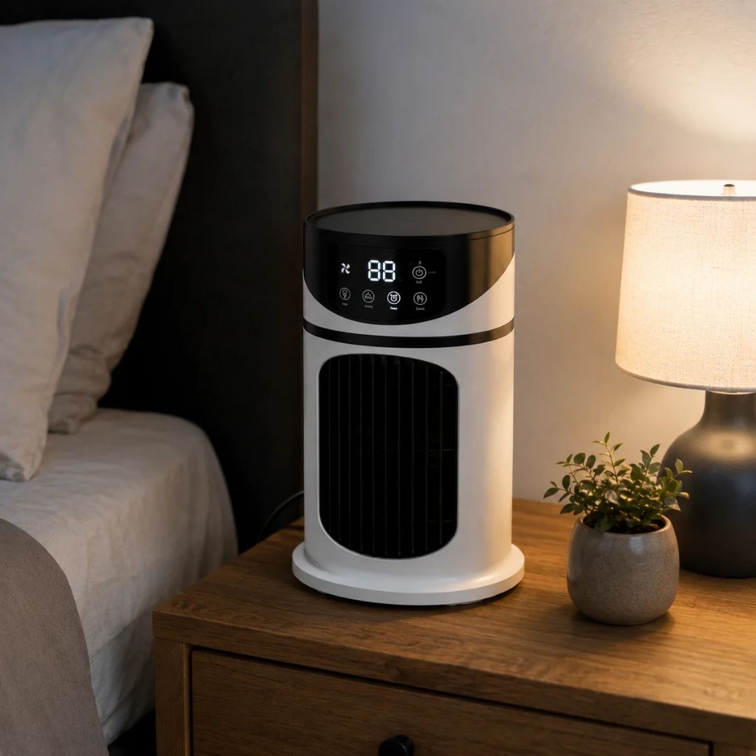 NanoChill Pro - Refroidisseur d'air mobile – Aucune installation requise | Refroidit en un seul clic