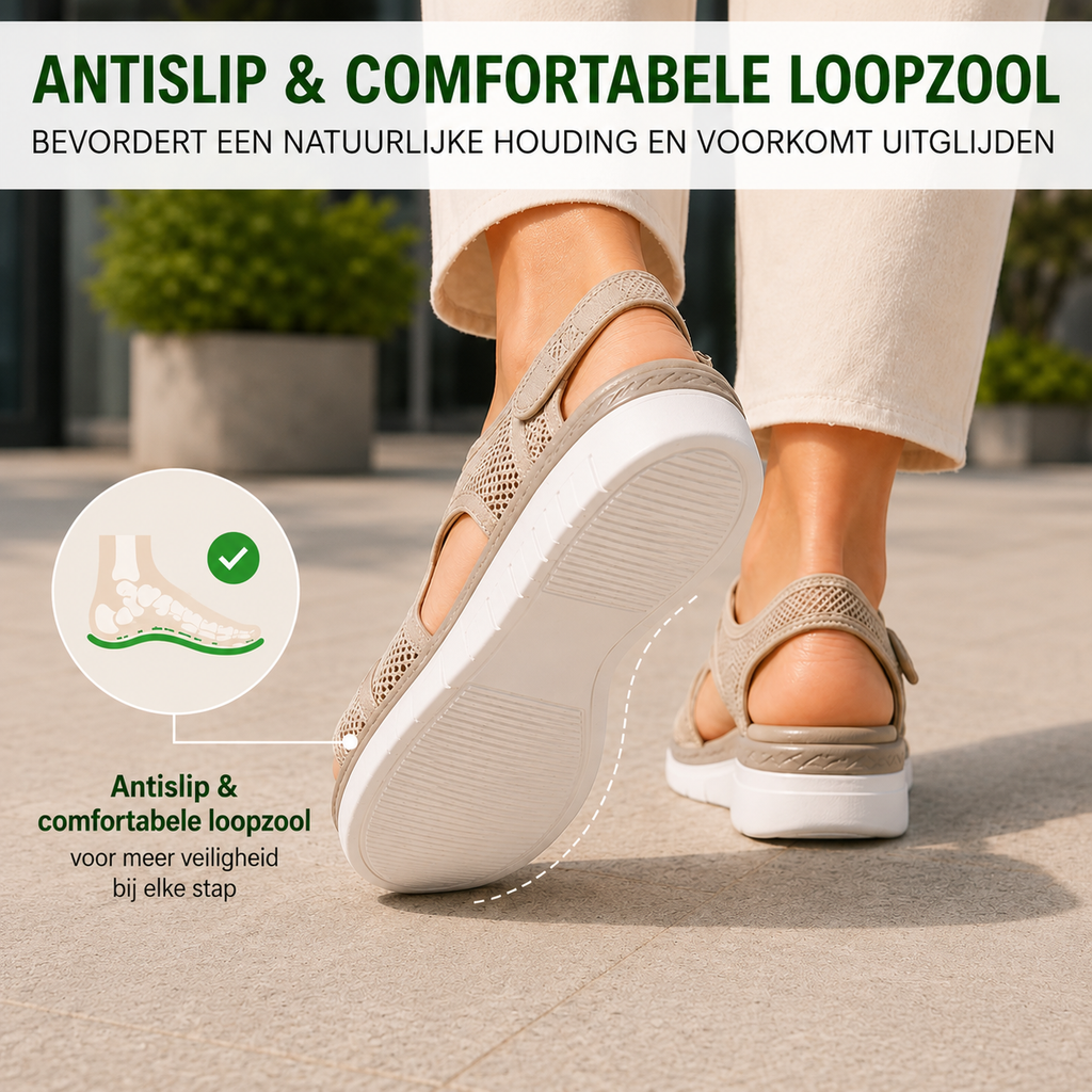 OrthoCloud - Pijnverlichtende, comfortabele sandalen | Antislip & vederlicht