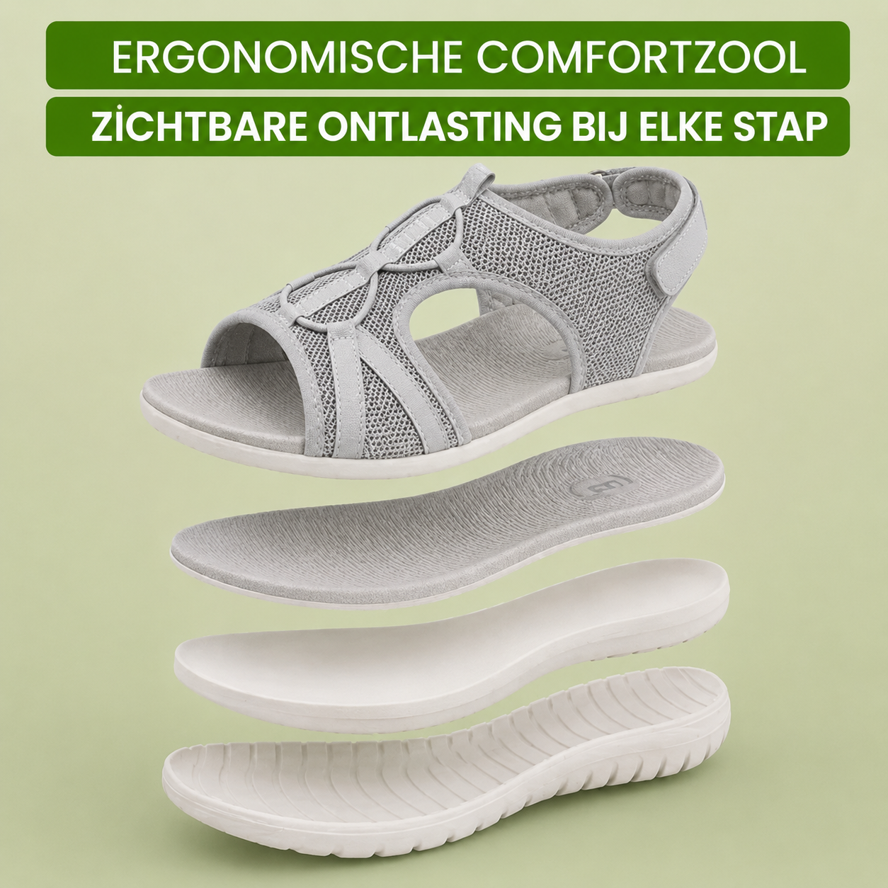 OrthoCloud - Pijnverlichtende, comfortabele sandalen | Antislip & vederlicht