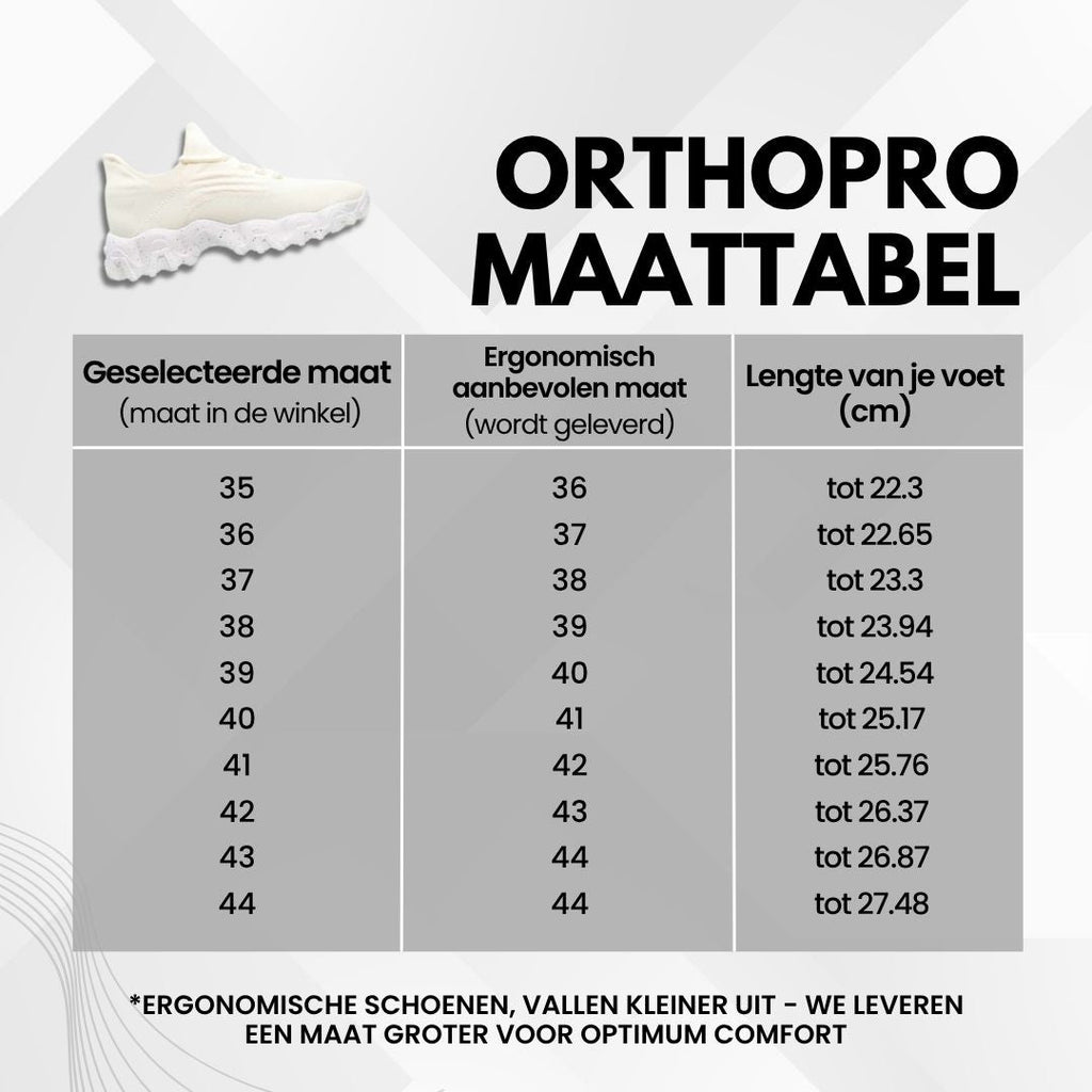 Ortho Pro - Chaussure ergonomique et antidérapante pour le soulagement de la douleur