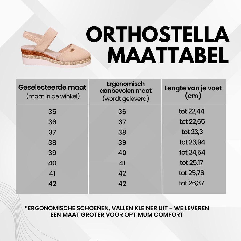 OrthoStella - Pijnverlichtende comfortsandalen | Antislip & lichtgewicht