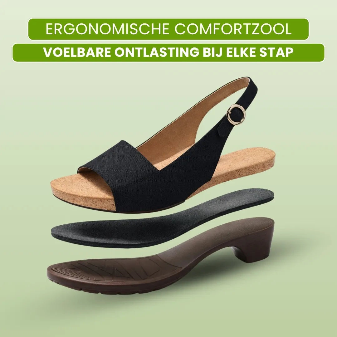 Sandales confortables OrthoSun anti-douleur | Conception ergonomique