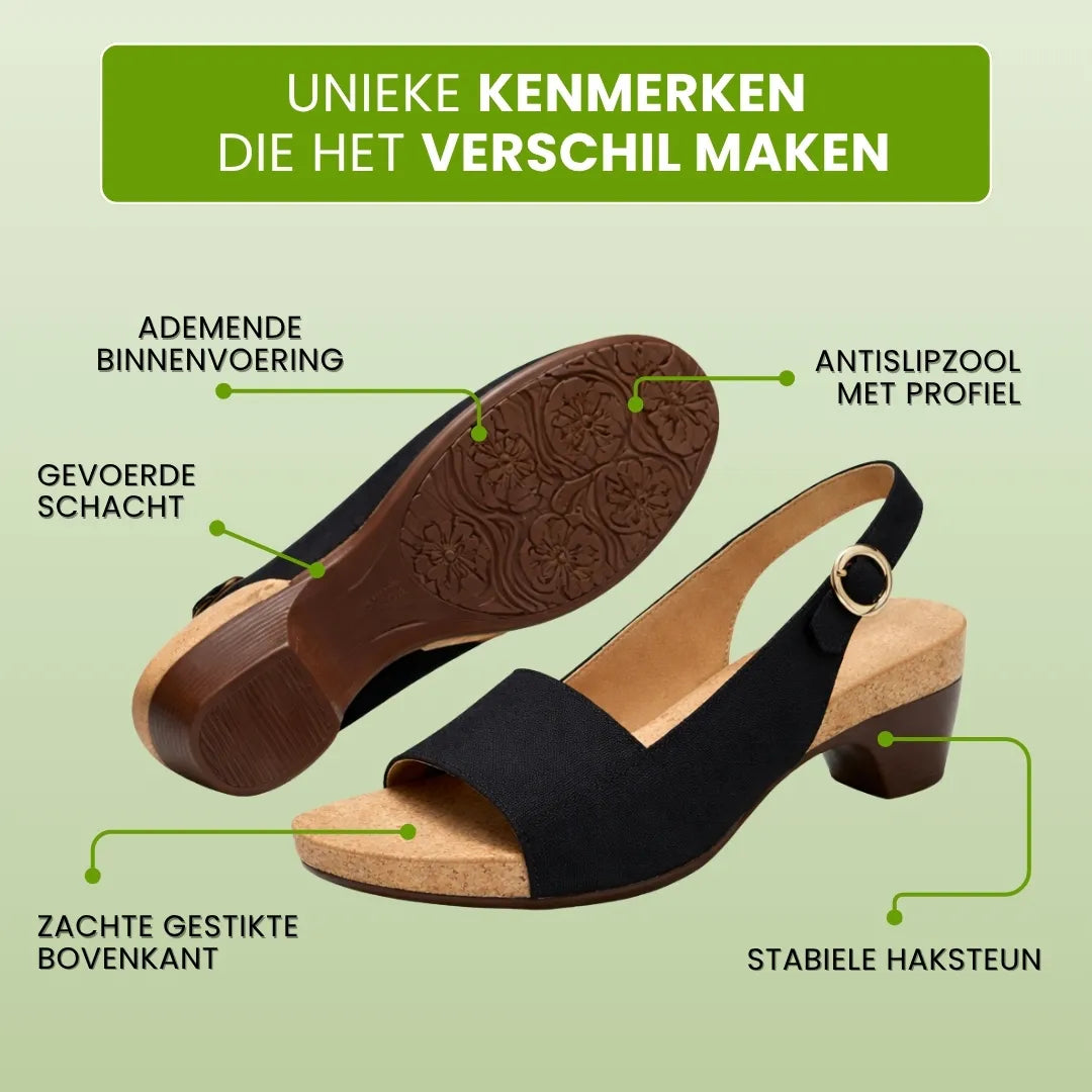 Sandales confortables OrthoSun anti-douleur | Conception ergonomique