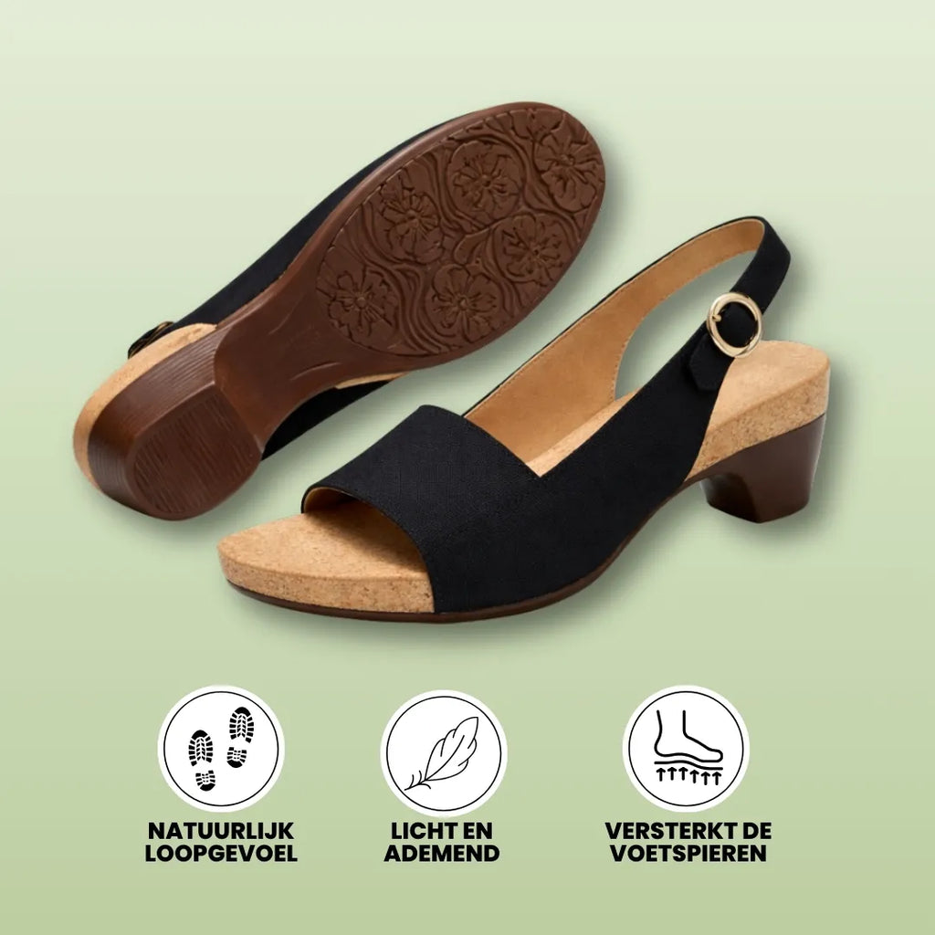 Sandales confortables OrthoSun anti-douleur | Conception ergonomique