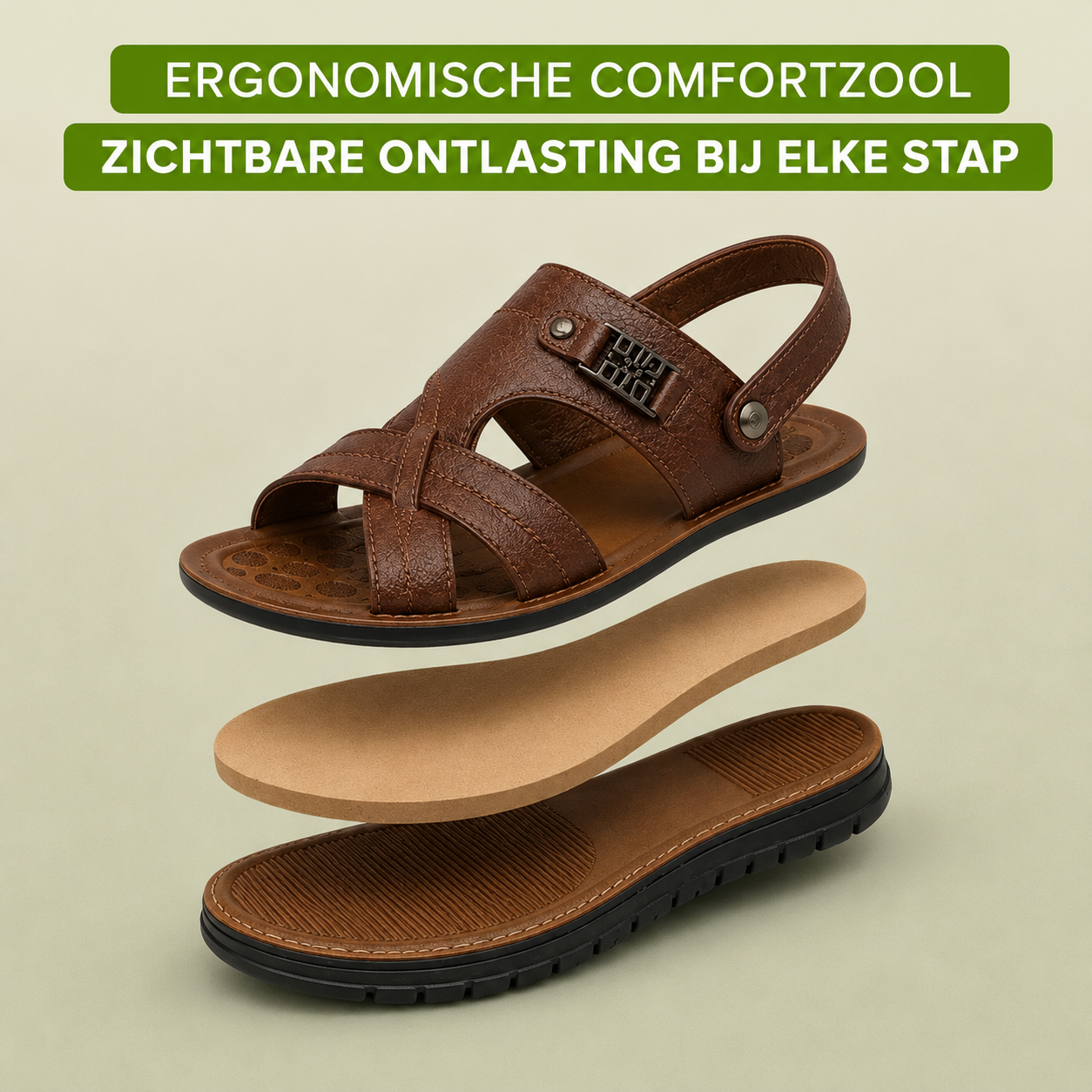 OrthoFeel - Pijnverlichtende comfortsandalen | Antislip & vederlicht