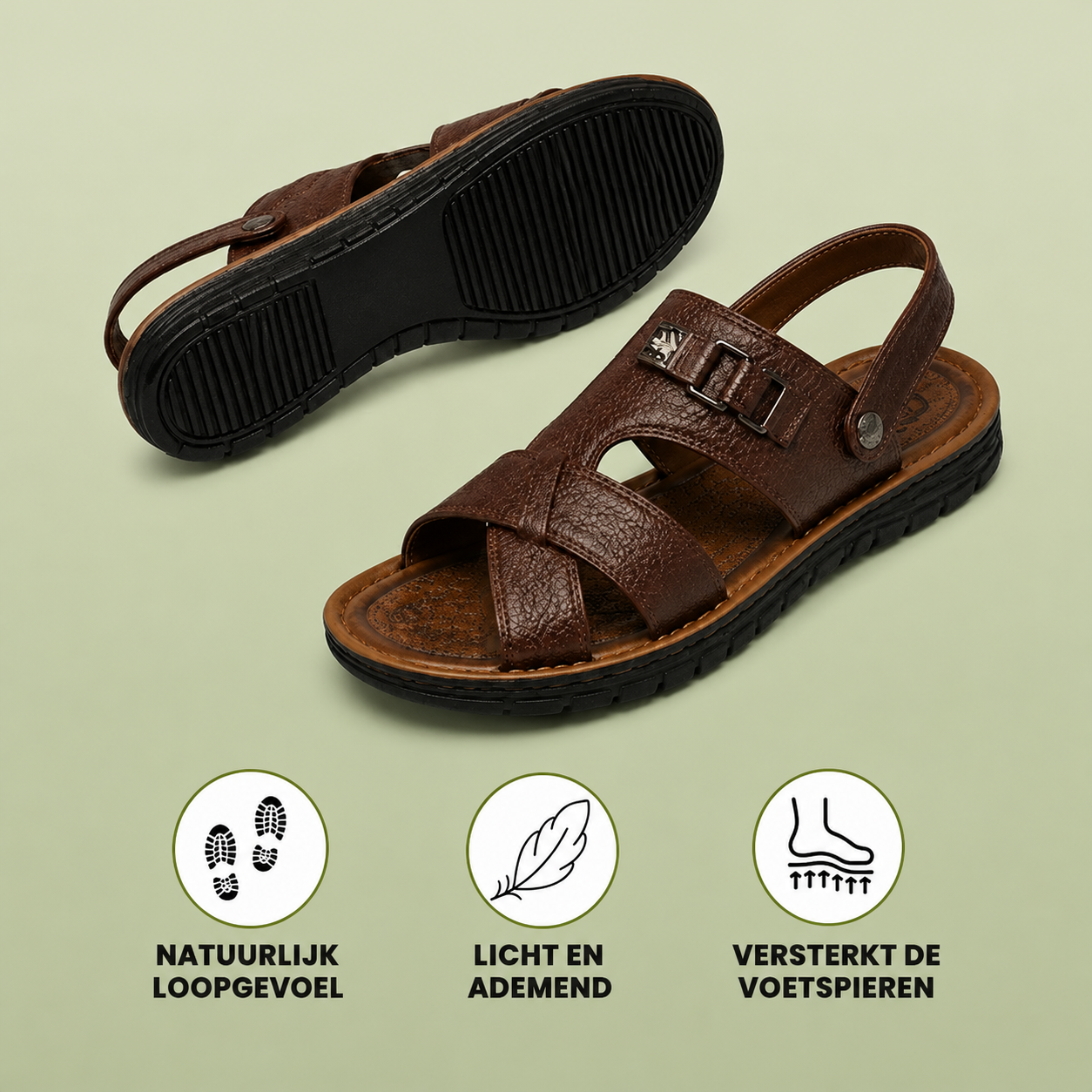 OrthoFeel - Pijnverlichtende comfortsandalen | Antislip & vederlicht
