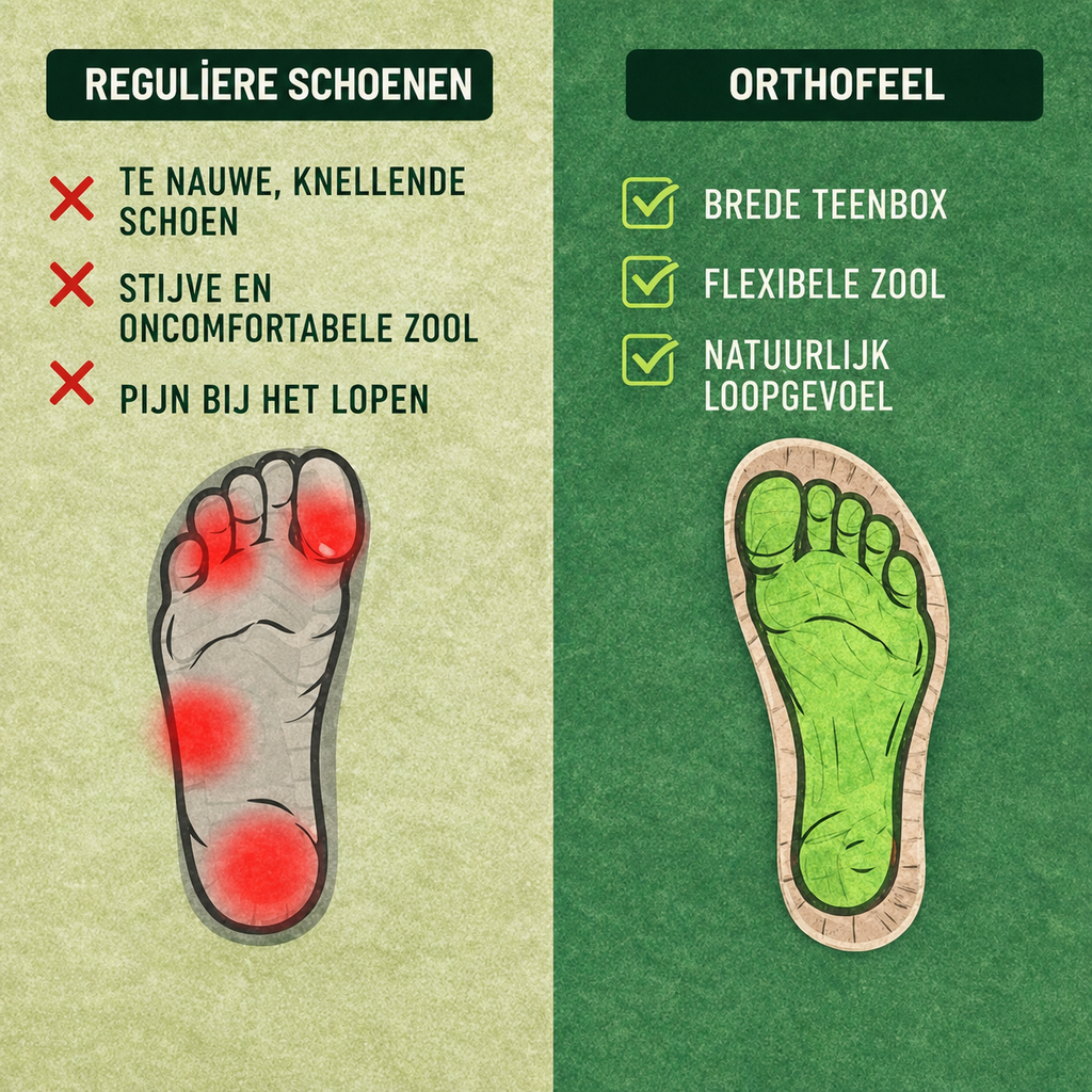 OrthoFeel - Pijnverlichtende comfortsandalen | Antislip & vederlicht