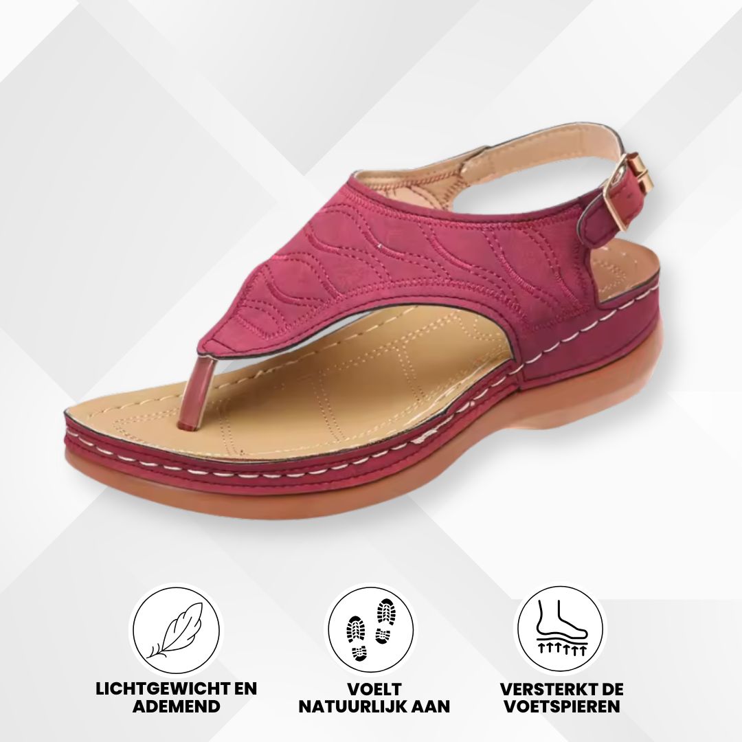 OrthoComfort - Sandales confortables ergonomiques et antidouleur pour femmes