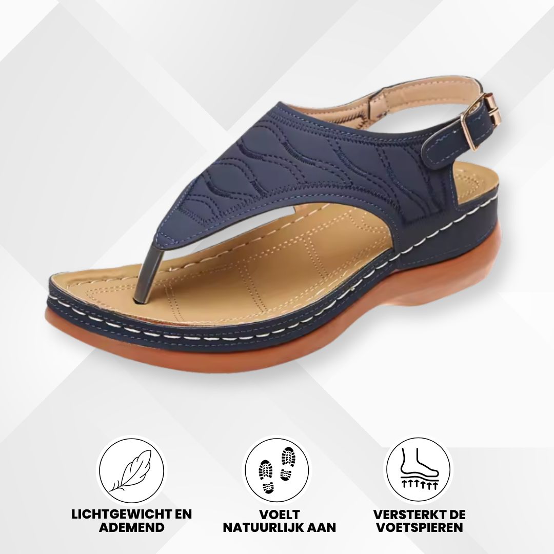 OrthoComfort - Sandales confortables ergonomiques et antidouleur pour femmes