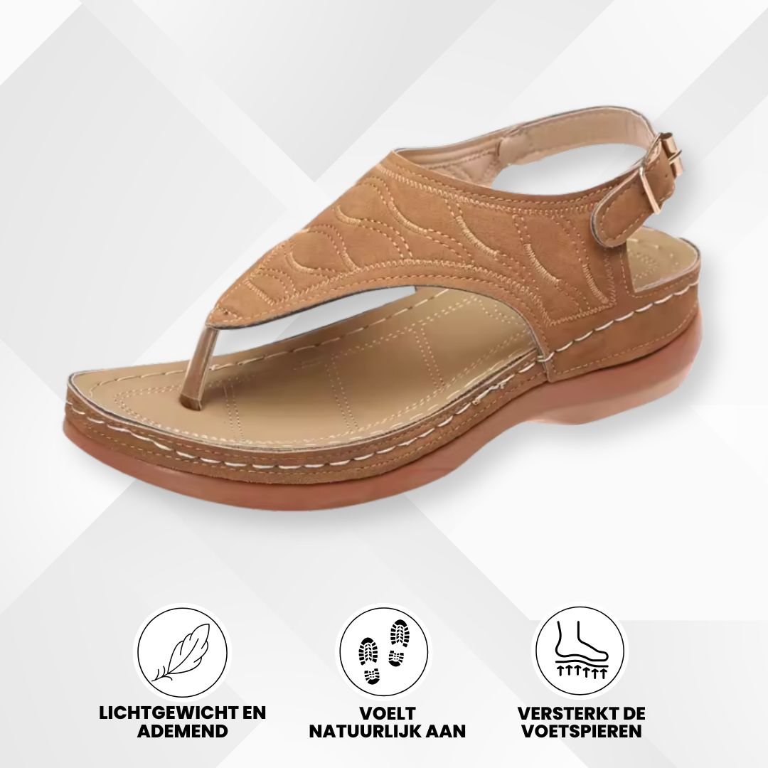 OrthoComfort - Sandales confortables ergonomiques et antidouleur pour femmes