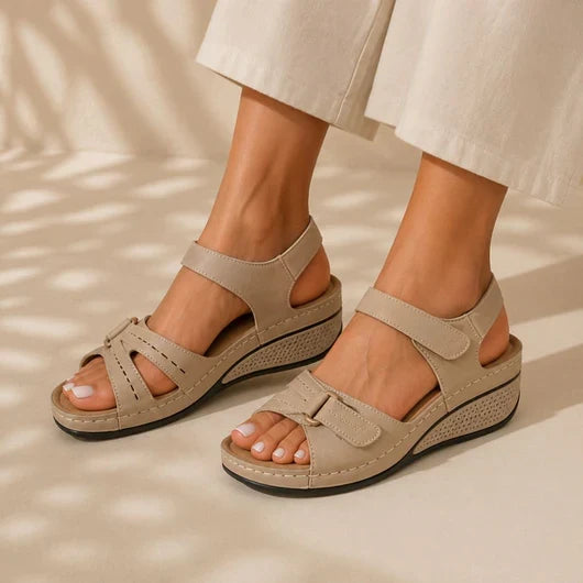 OrthoLine - Sandales Confort Anti-Douleur | Semelle ergonomique · Antidérapantes · Ultra légères