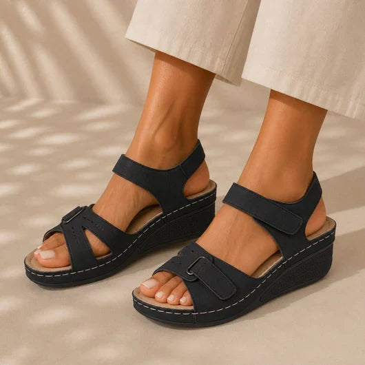 OrthoLine - Sandales Confort Anti-Douleur | Semelle ergonomique · Antidérapantes · Ultra légères