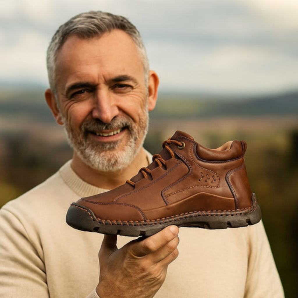 Bottes orthopédiques premium en cuir