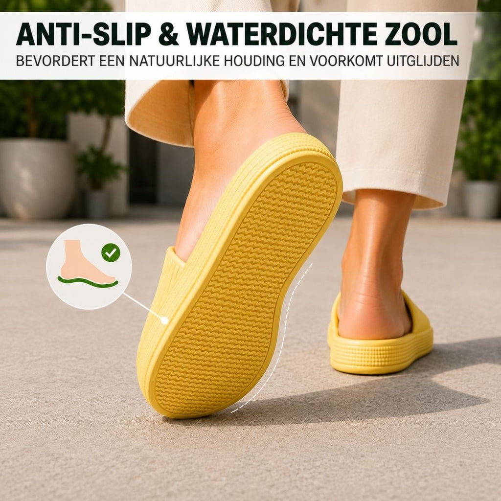 Orthoslipper — Pantoufles confortables et anti-douleur | Antidérapantes et légères comme une plume