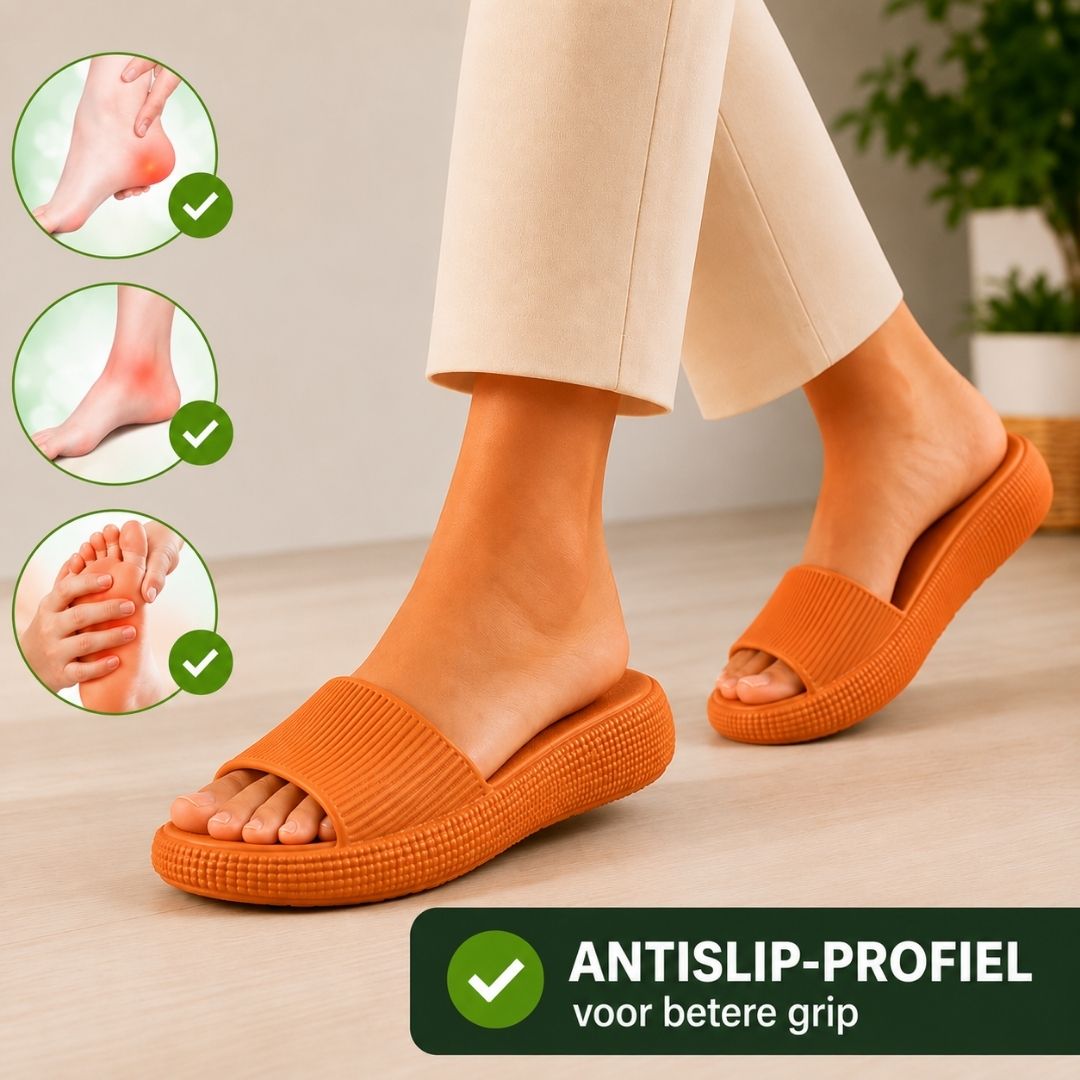 Orthoslipper — Pantoufles confortables et anti-douleur | Antidérapantes et légères comme une plume