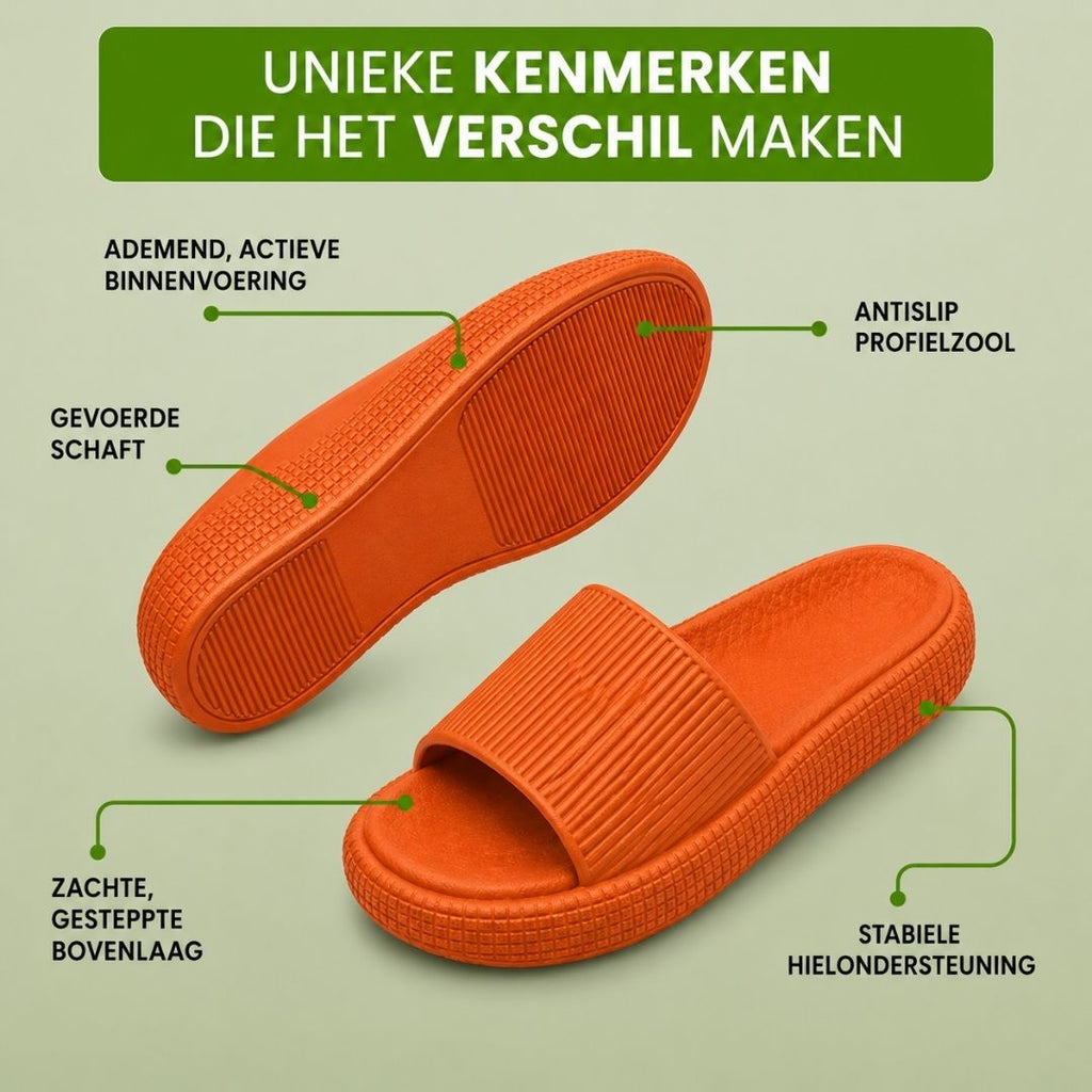 Orthoslipper — Pantoufles confortables et anti-douleur | Antidérapantes et légères comme une plume
