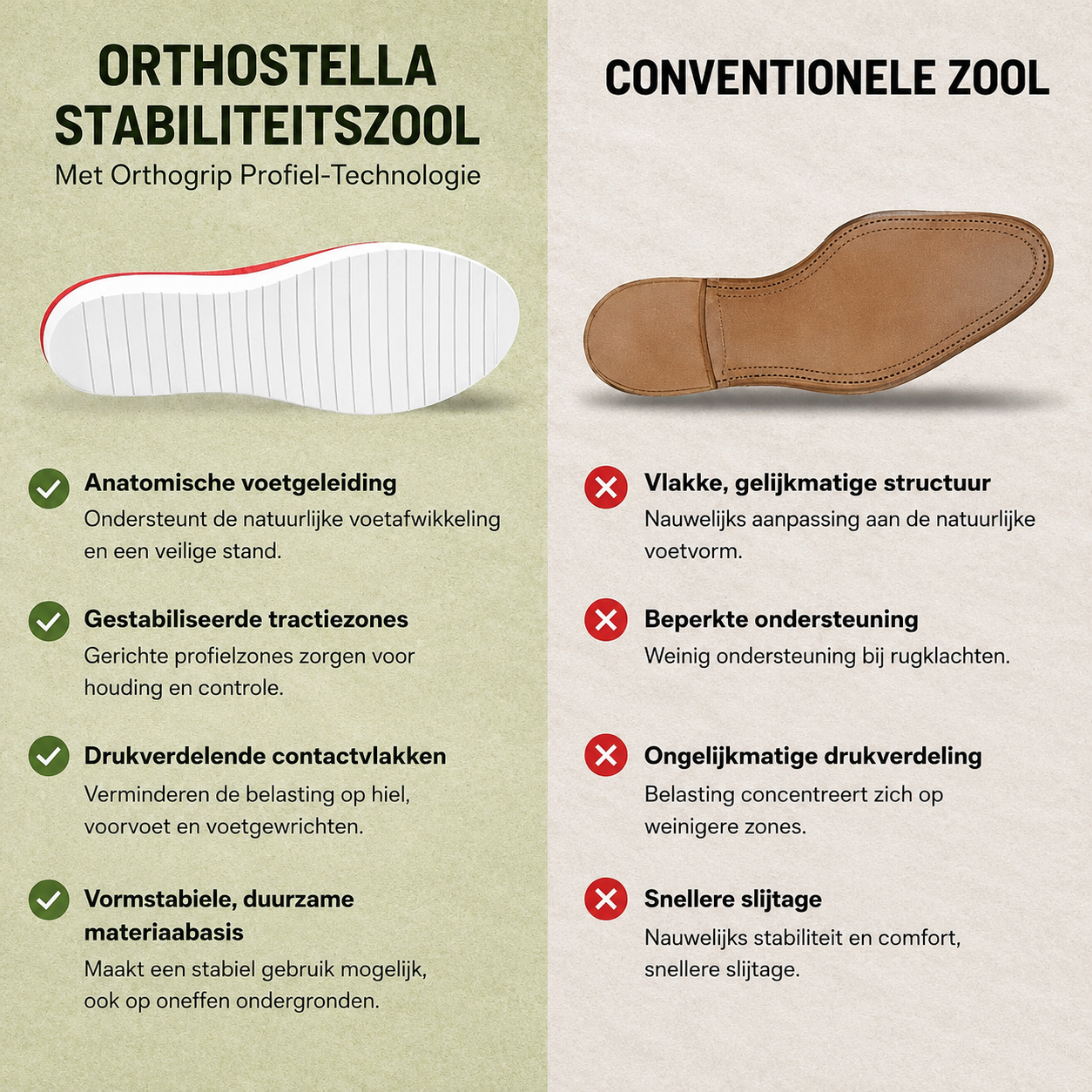 OrthoStella - Pijnverlichtende comfortsandalen | Antislip & lichtgewicht