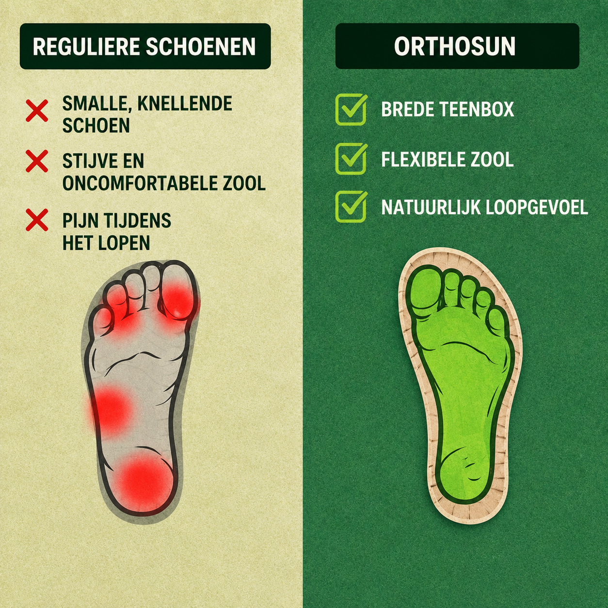 OrthoSun - Pijnverlichtende comfortsandalen | Antislip & lichtgewicht