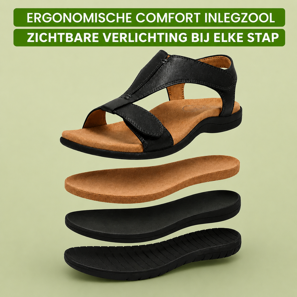 OrthoSun - Pijnverlichtende comfortsandalen | Antislip & lichtgewicht