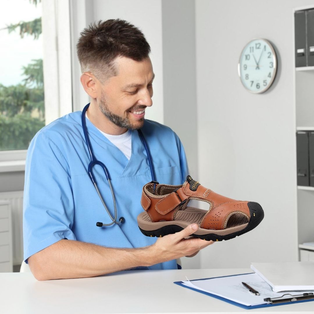 OrthoSun - sandales antidouleur ergonomiques pour hommes