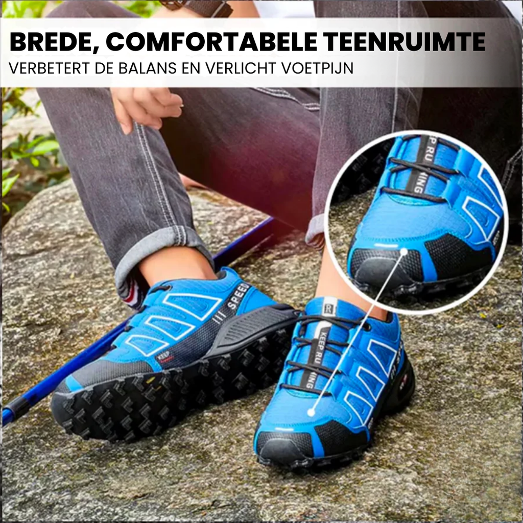 OrthoTrekking – Chaussures de trekking et de randonnée ergonomiques, imperméables et anti-douleur