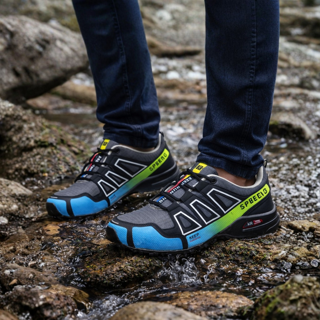OrthoTrekking – Chaussures de trekking et de randonnée ergonomiques, imperméables et anti-douleur