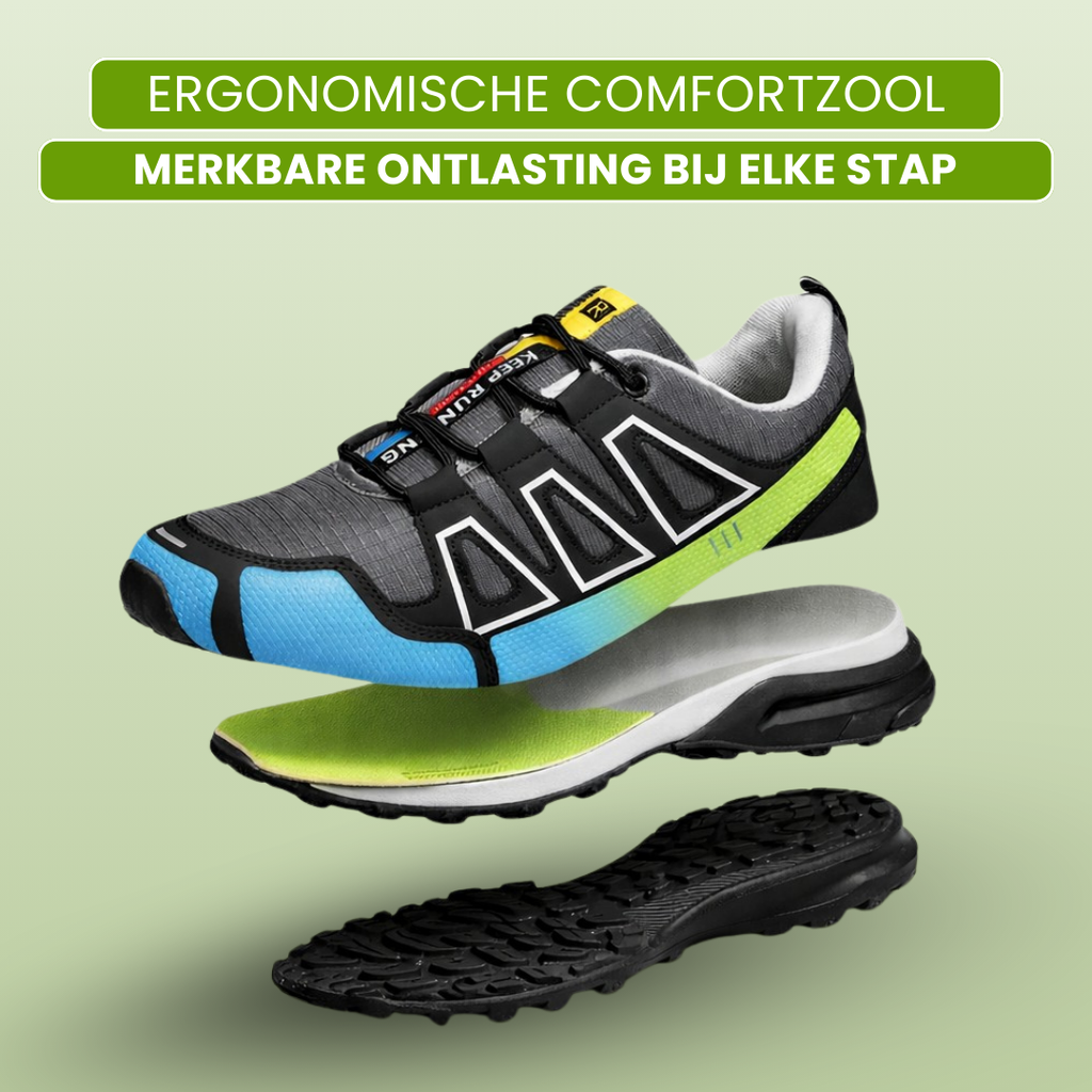 OrthoTrekking – Chaussures de trekking et de randonnée ergonomiques, imperméables et anti-douleur