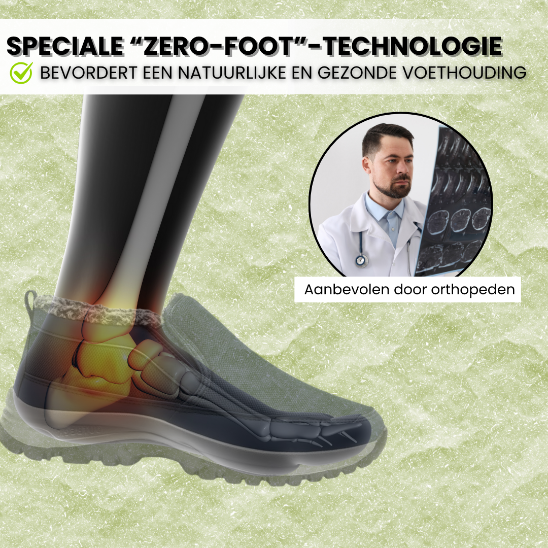 Orthox - ergonomische, waterdichte & antislip schoenen voor herfst en winter