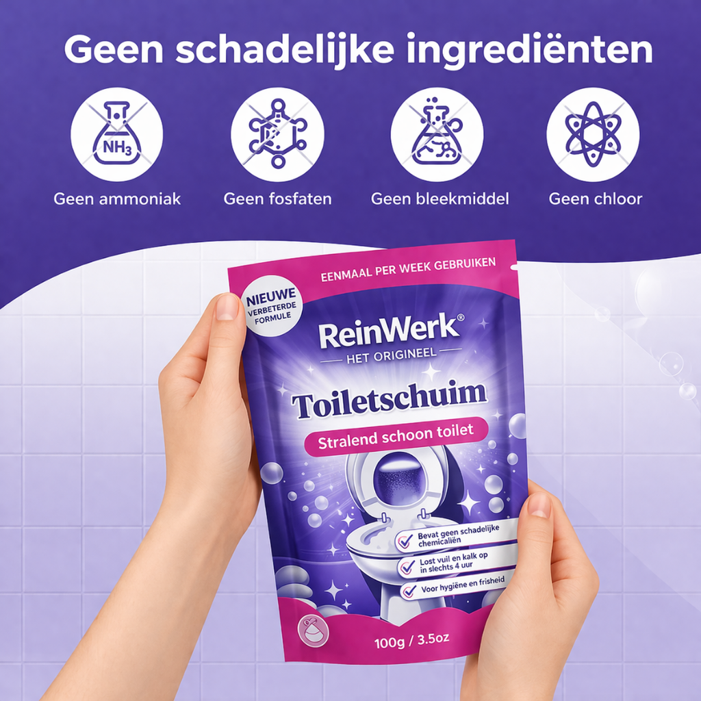ReinWerk - L'original – puissant contre les bouchons, le tartre et la saleté des toilettes