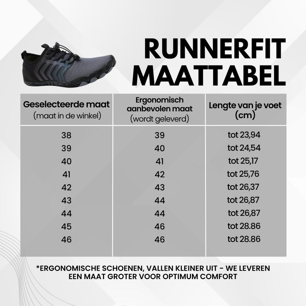 Chaussures barefoot RunnerFit