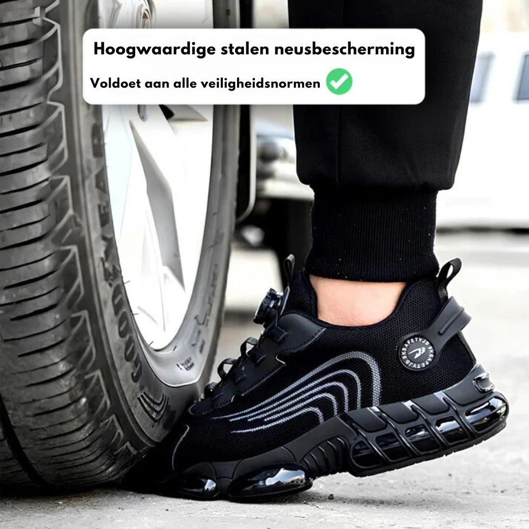 SafeStep - Chaussure de sécurité ergonomique et soulageant la douleur - certifiée EN ISO 20345