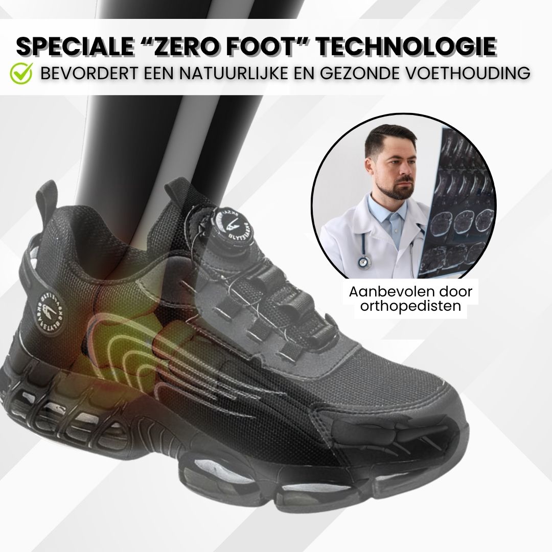SafeStep - ergonomische en pijnverlichtende veiligheidsschoen - gecertificeerd volgens EN ISO 20345