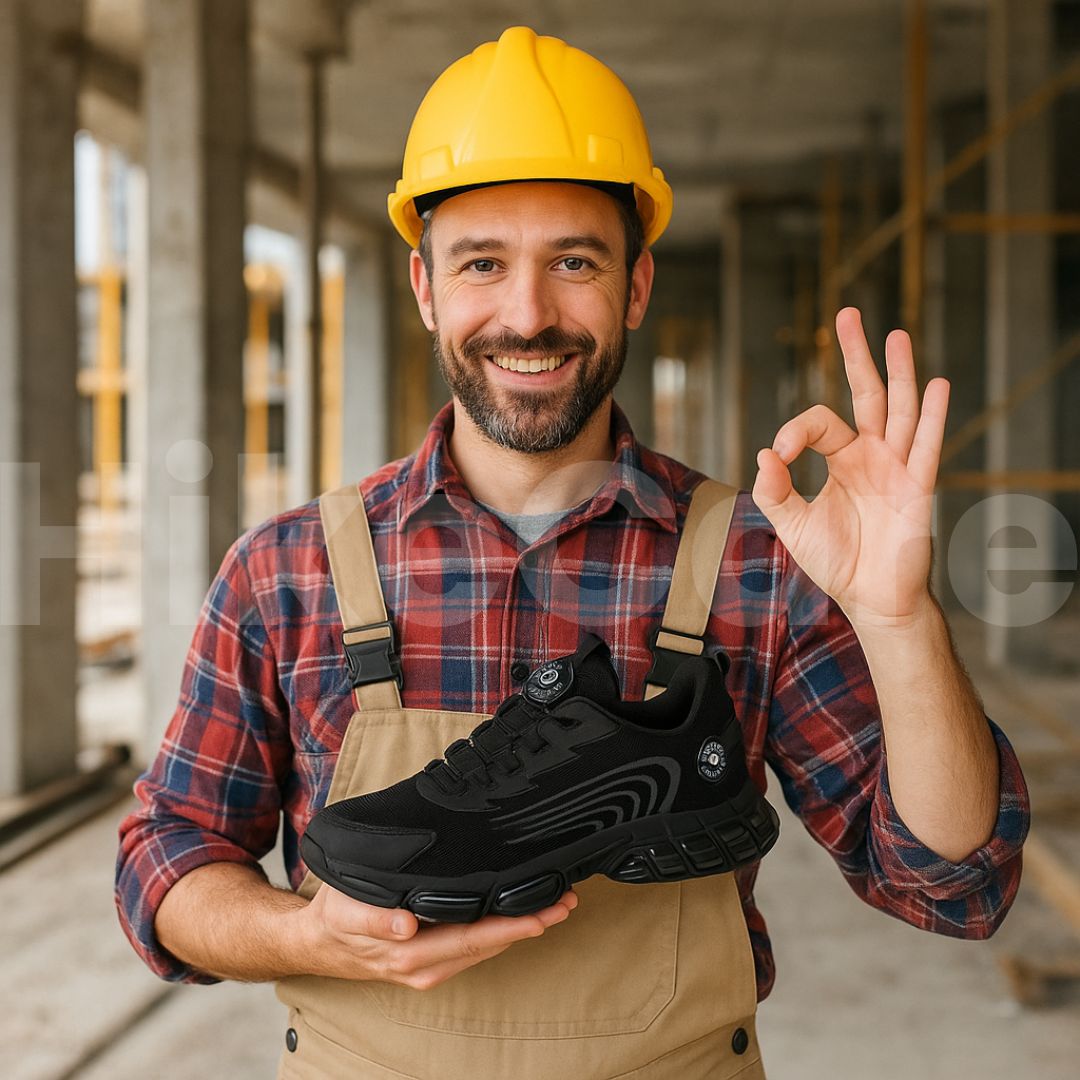 SafeStep - ergonomische en pijnverlichtende veiligheidsschoen - gecertificeerd volgens EN ISO 20345