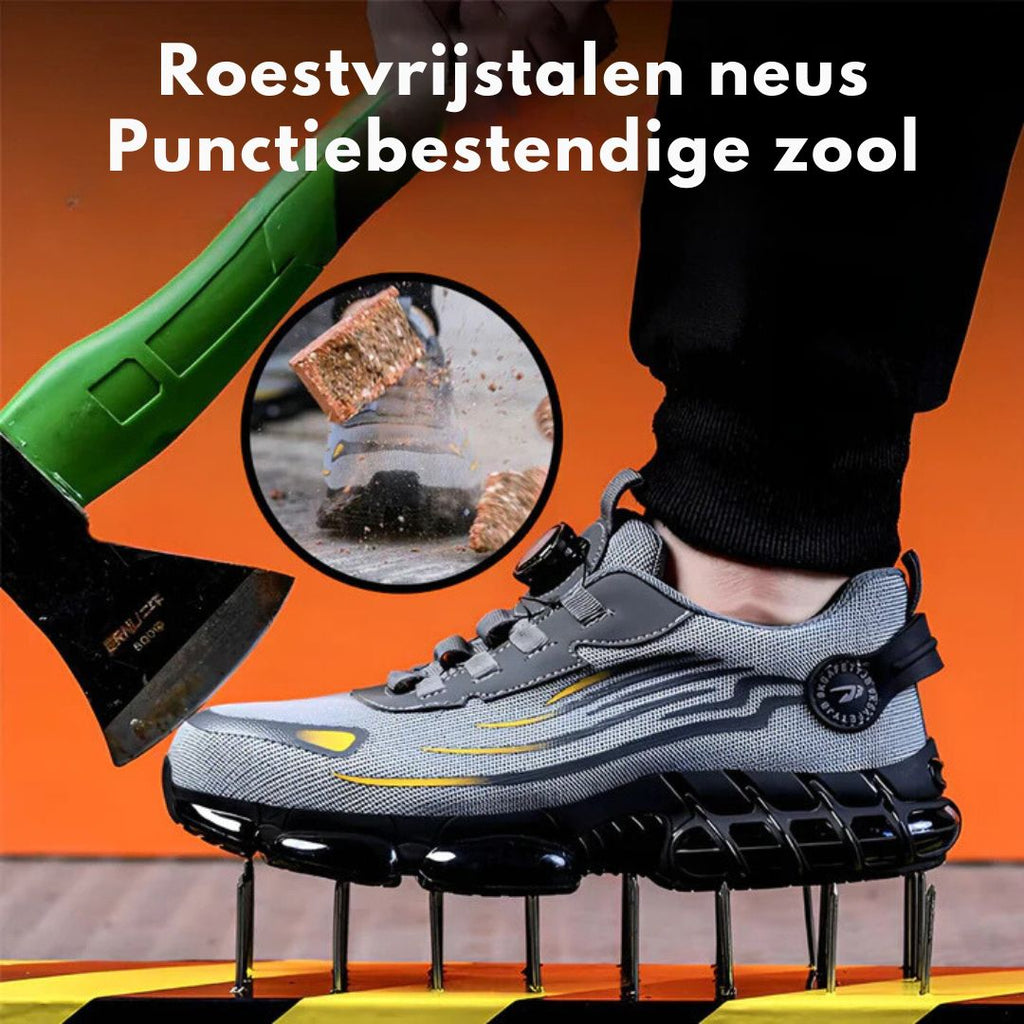 SafeStep - Chaussure de sécurité ergonomique et soulageant la douleur - certifiée EN ISO 20345