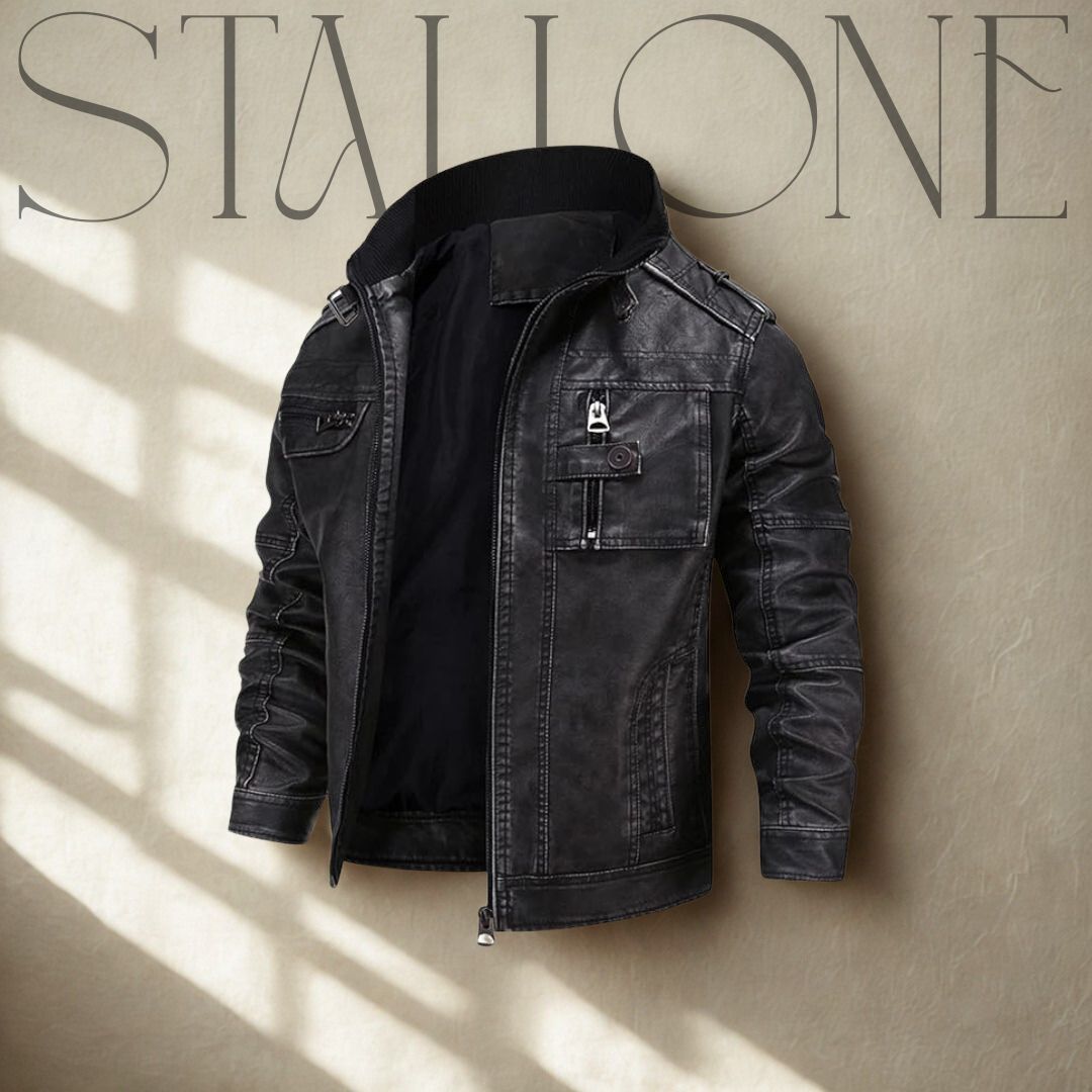 Stallone - Veste en Cuir Haut de Gamme