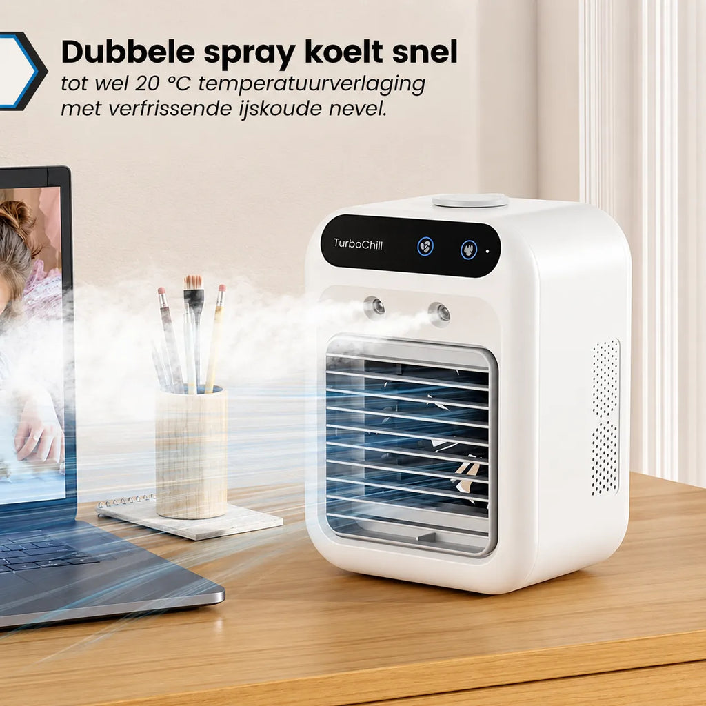 TurboChill - le mini climatiseur portable - l'original